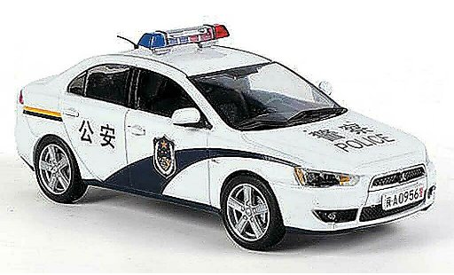 Mitsubishi Lancer EX 1/43 Vitesse China Police (GongAn) 2009 modellautos