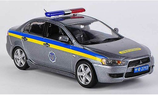 Mitsubishi Lancer Base 1/43 Vitesse Ukraine Police 2009 modellautos