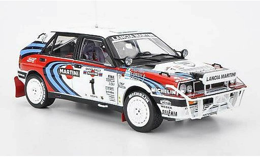 Lancia Delta HF Integrale 1/18 Sun Star 16V No.1 Martini J.Recalde/M.Christie Safari Rally 1991 modellautos