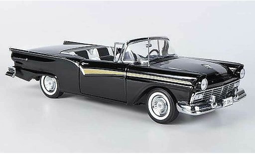Ford Fairlane 500 Skyliner 1/18 Sun Star schwarz modellautos