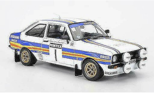 Ford Escort RS 1800 1/18 Sun Star No.1 rothmans Mintex Internatinal Rally 1981 P.Airikkala/P.Short modellautos