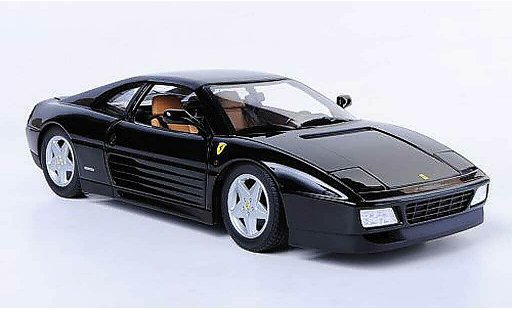 Ferrari 348 tb 1/18 Hot Wheels schwarz modellautos
