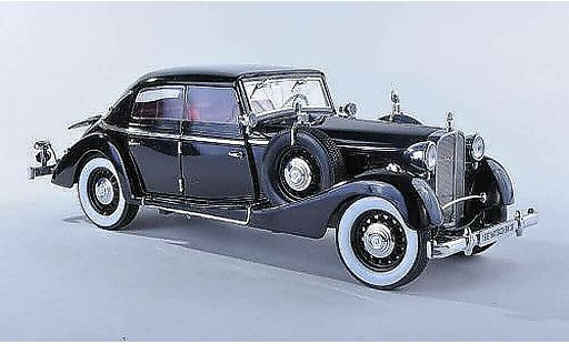 Maybach SW SW38 1/18 Signature 38 cabriolet Spohn schwarz 4-portes (Premium) 1937 modellautos
