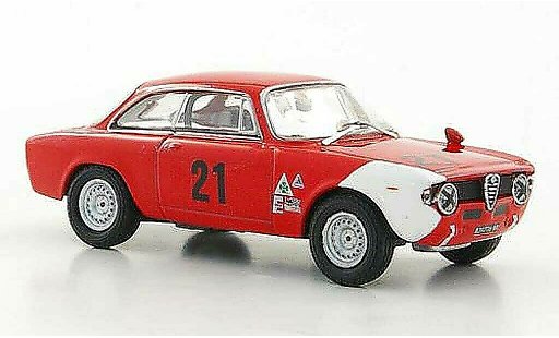 Alfa Romeo Giulia sprint gta 1/43 M4 1600 No.21 A.de Adamich GP Belgien 1967 modellautos