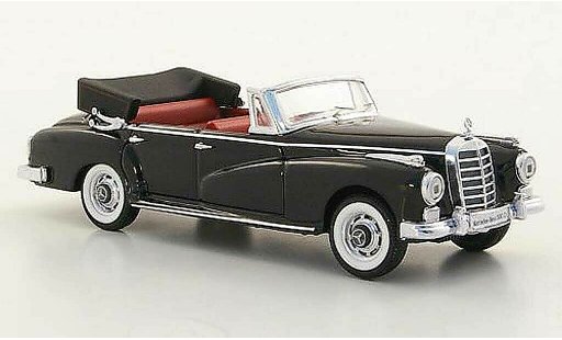 Mercedes 300 Cabriolet 1/43 Rio Cabrio (W 189) schwarz 1958 modellautos