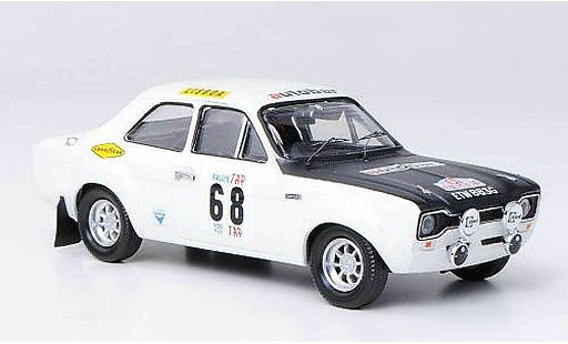 Ford Escort MK1 1/43 Trofeu 1600 TC No.68 Autobar T.Fall / H.Liddon Rally Portugal 1970 modellautos