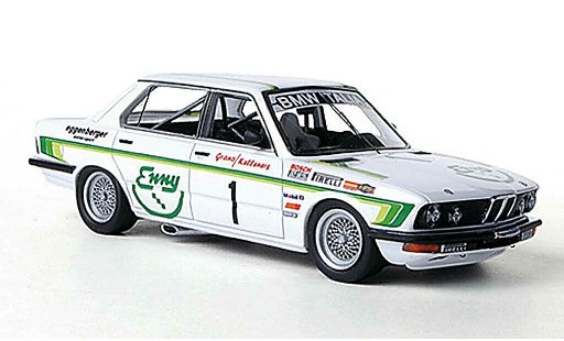 Bmw 528 etcc 1/43 Neo i (E28) No.1 Enny Eggenberger Motorsport H.Kelleners / U.Grano 1982 modellautos