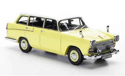 Austin Cambridge countryman 1/43 Neo Traveller gelb/weiss RHD 1966 modellautos