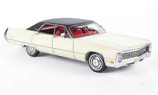 Imperial Le Baron Base 1/43 Neo beige/mattschwarz 1971 modellautos