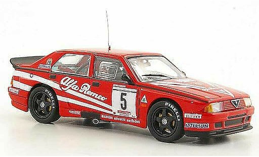 Alfa Romeo 75 evoluzione 1/43 M4 No.5 M.Alboreto Rally Monza 1988 modellautos