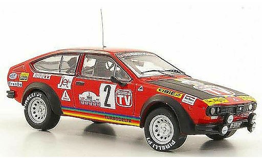 Alfa Romeo Alfetta gtv 2.0 1/43 M4 V Alfetta No.2 Pregliasco / Reisoli Targa Florio 1980 modellautos