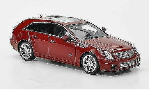Cadillac CTS-V Station Wagon 1/43 Luxury Collectibles Sport rot 2011 modellautos