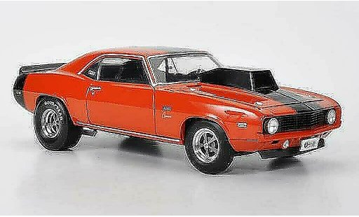 Chevrolet Camaro SS 1/18 Highway 61 Baldwin Motion Pro Stock orange/schwarz 1969 modellautos