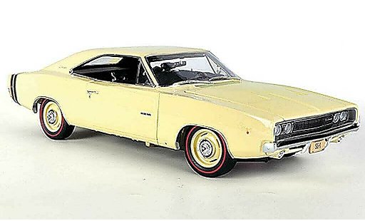 Dodge Charger 1968 1/18 Ertl R/T beige modellautos