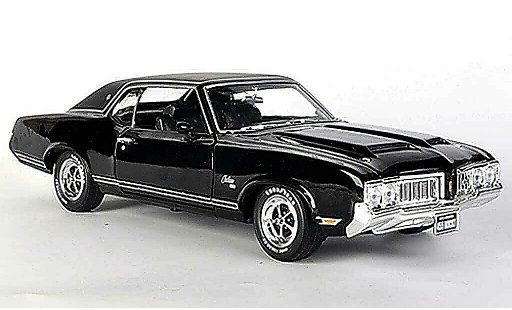 Oldsmobile Cutlass SX 1/18 Ertl schwarz/mattschwarz 1970 modellautos