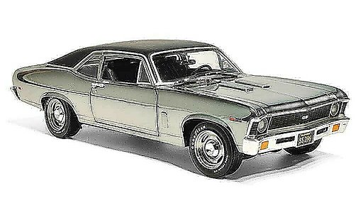 Chevrolet Nova SS 1/18 Ertl 1969 396 chrom/schwarz modellautos