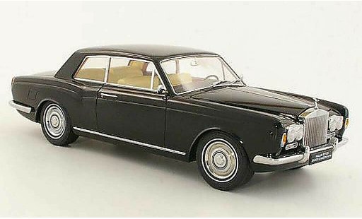 Rolls Royce Silver Shadow Mulliner Park Ward Coupe 1/18 Paragon Two-Door schwarz LHD 1968 modellautos