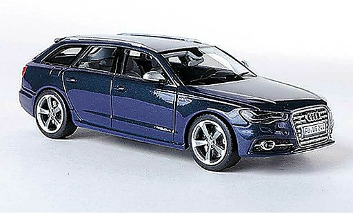 Audi S6 avant 1/43 Schuco (C7) blau 2012 modellautos