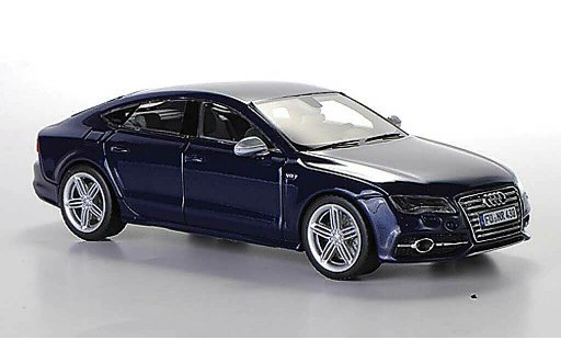 Audi S7 sportback 1/43 Schuco blau 2012 modellautos