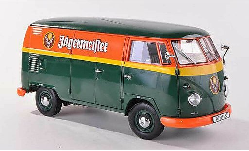 Volkswagen T1 Base 1/18 Schuco Kasten Jagermeister modellautos