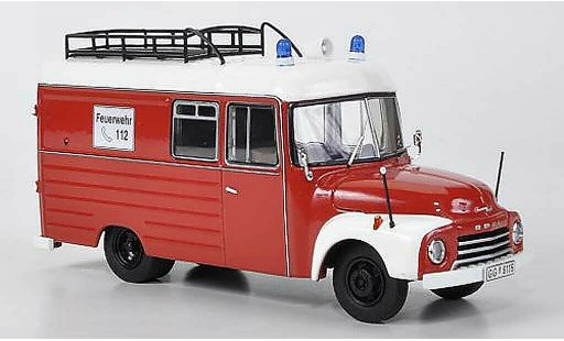 Opel Blitz Type A 1/43 Premium ClassiXXs 1.75t pompier rot/weiss modellautos