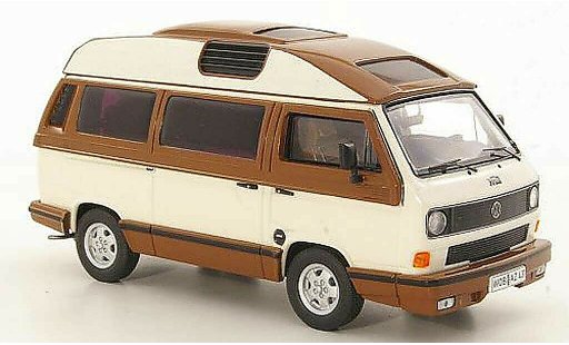 Volkswagen T3 B 1/43 Premium ClassiXXs Dehler-Profi weiss/braun modellautos