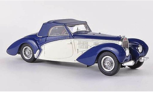 Bugatti 57 Aravis 1/43 Minichamps C blau/weiss 1939 modellautos