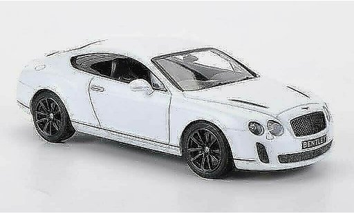 Bentley Continental Supersports 1/43 Minichamps Supertsports matt- weiss avec Figur 2009 modellautos