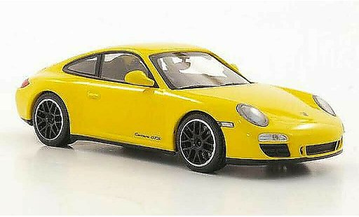 Porsche 911 GTS 1/43 Minichamps Carrera (II) gelb 2011 modellautos