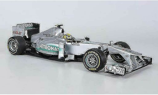 Mercedes F 2009 1/18 Minichamps AMG Team No.8 Petronas N.Rosberg Showcar 2012 modellautos