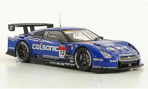 Nissan Skyline Base 1/43 Ebbro GT-R No.12 Calsonic Impul Super GT500 Okayama 211 modellautos