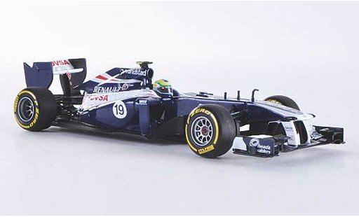 Renault F1 2012 1/43 Minichamps Williams Team No.19 B.Senna Prasentationsfahrzeug modellautos