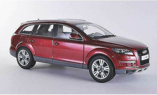 Audi Q7 suv 1/18 Kyosho rot 2009 modellautos
