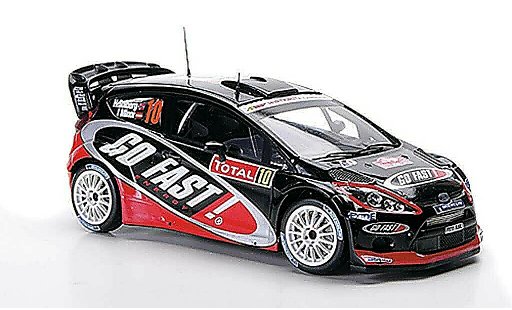 Ford Fiesta WRC 1/43 Spark No.10 Go Fast Rally Monte Carlo 2012 modellautos