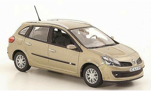 Renault Clio III 1/43 Norev Grandtour beige 2008 modellautos