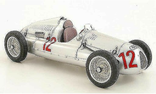 Auto Union Typ D course 1/18 CMC No.12 H.P.Muller GP Frankreich 1939 modellautos