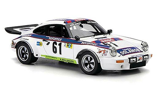 Porsche 911 Base 1/43 Spark No.61Solamor 24h Le Mans 1977 modellautos