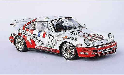 Porsche 911 Carrera 1/43 Spark 964 R No.78 F.A.T. J.Leconte / P.de Thoisy / J.Pareja 24h Le Mans 1 modellautos