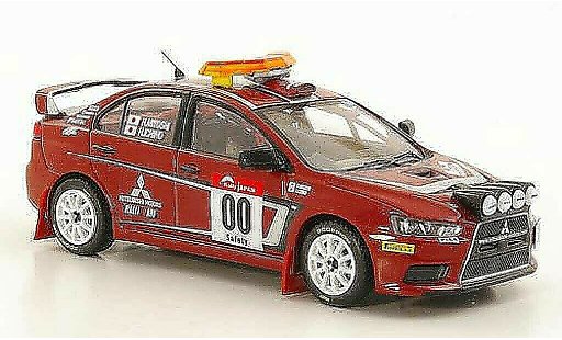 Mitsubishi Lancer Evolution X 1/43 IXO No.00 H.Miyoshi / H.Ichino Safety Car Rally Japan 2007 modellautos