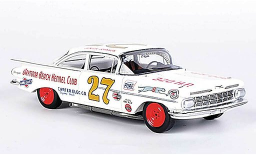 Chevrolet Biscayne course 1/43 Spark No.27 J.Johnson Daytona 500 1960 modellautos