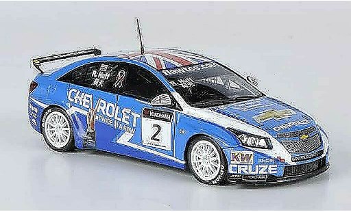 Chevrolet Cruze course 1/43 Spark 2011 1.6T No.2 RHuff WTCC GP Macau modellautos