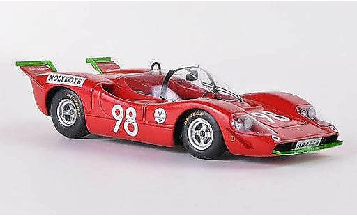 Abarth 2000 SP 1/43 Spark Sport No.98 L.Taramazzo / G.Virgilio Targa Florio 1970 modellautos