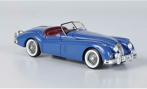 Jaguar XK 140 1/43 Spark Roadster blau 1957 modellautos