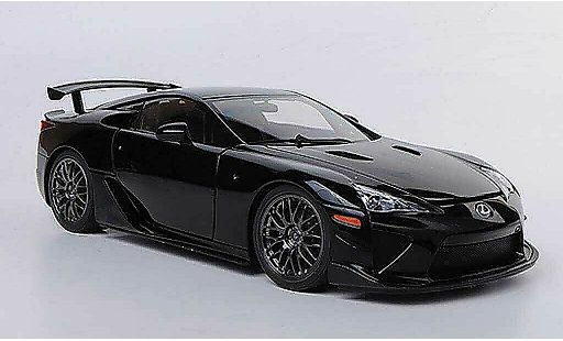 Lexus LFA Nurburgring Package 1/18 Autoart schwarz 2011 modellautos