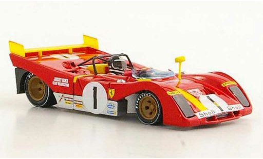 Ferrari 312 PB 1/43 Brumm No.1 J.Ickx / C.Regazzoni 1000Km Monza 1972 modellautos