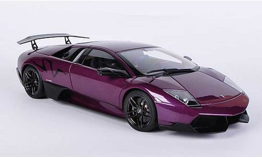 Lamborghini Murcielago LP670 1/18 Autoart SV lila modellautos