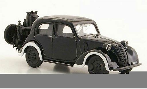 Fiat 1100 Berlina 1/43 Brumm Gassogeno schwarz modellautos