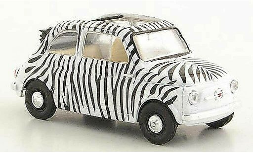 Fiat 500 Nuova 1/43 Brumm ''Zebrata'' 1957 modellautos
