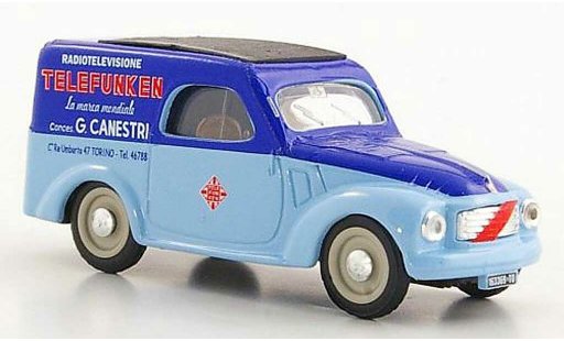 Fiat 500 C 1/43 Brumm Belvedere Telefunken Service 1950 modellautos