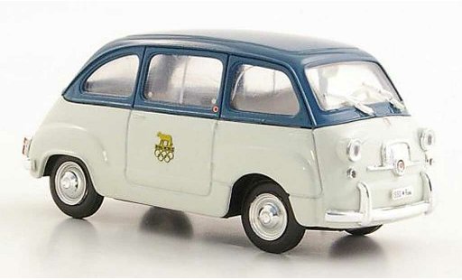 Fiat 600 Multipla 1/43 Brumm D Abebe Bikila XVII. Olympiade Rom 1960 modellautos